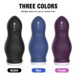 Original supplier image: Three colour reference Black blue and purple Dragon training cups photographed together
