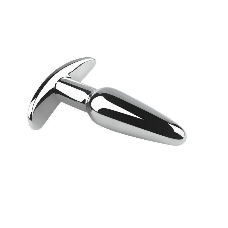 Original supplier image CH-4C90202 #3 Remote-Control Vibrating Metal Butt Plug – 96 mm – view 3