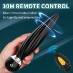 Original supplier image CH-3C90367 #6 KIKU Rotating Anal Plug with Remote – 7 Modes – view 3