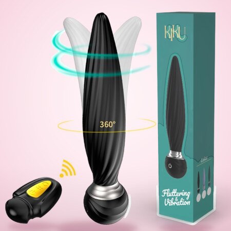 KIKU Rotating Anal Plug with Remote – 7 Modes