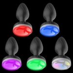 Light-Up Vibrating Butt Plug with Remote โ 10 + 10 Modes โ view 4