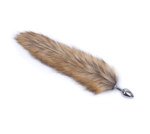 Fox Tail Butt Plug – Metal Plug with 40 cm Tail – view 2