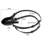 Original supplier image CH-2C90559 #12 Funnel Gag Head Harness – Adjustable – view 6