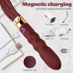 MIFANA Vibrating Flogger – Rechargeable, 10 Vibration Modes – view 4
