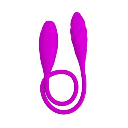 Flexible Double-Ended Vibrator for Couples