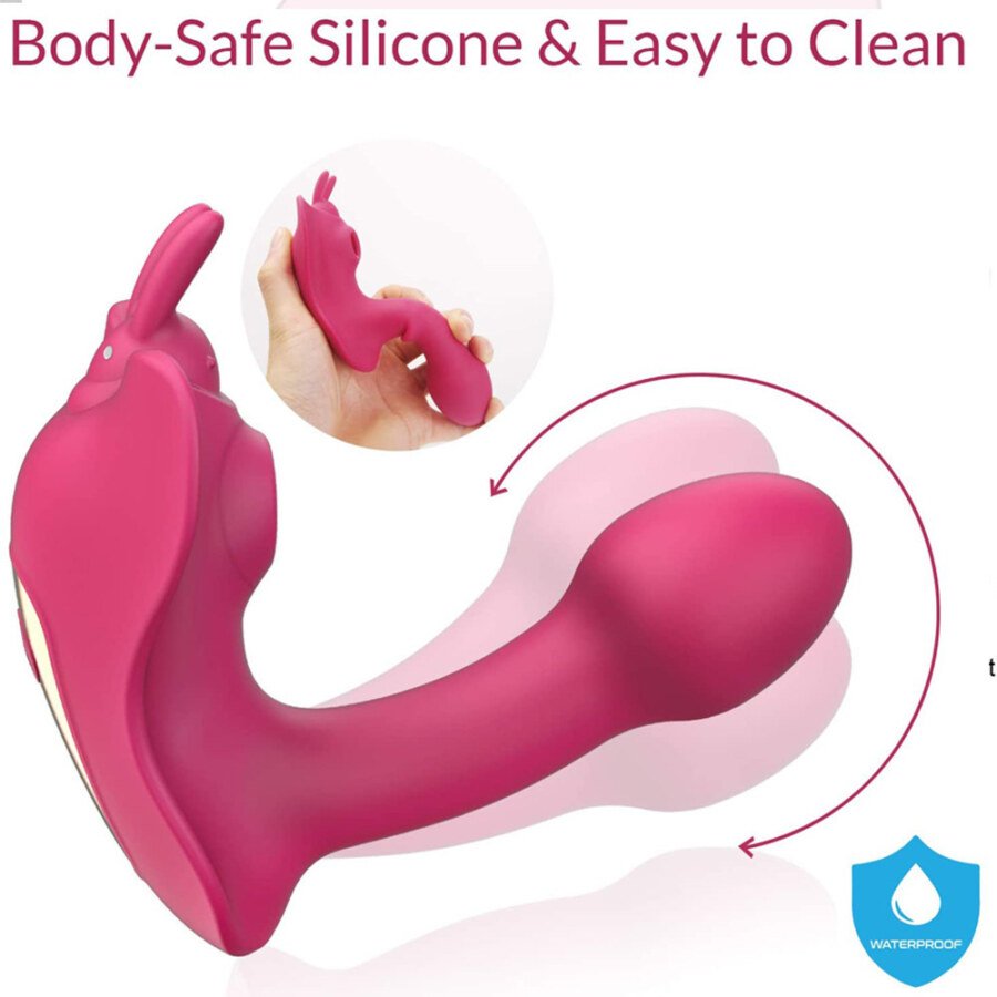 Wearable G-Spot & Suction Vibrator with Remote – 10 + 10 Modes – view 5