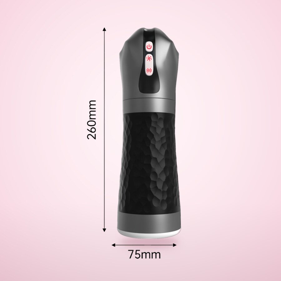 Automatic Suction & Squeeze Masturbator Cup – 5 Modes