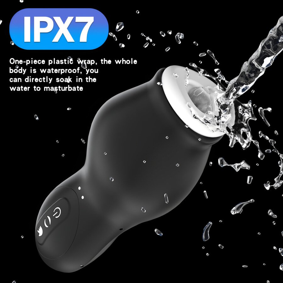 Automatic Male Masturbator Cup – 7 Suction and 7 Vibration Modes, IPX7 – view 4