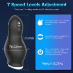 Automatic Male Masturbator Cup – 7 Suction and 7 Vibration Modes, IPX7 – view 5