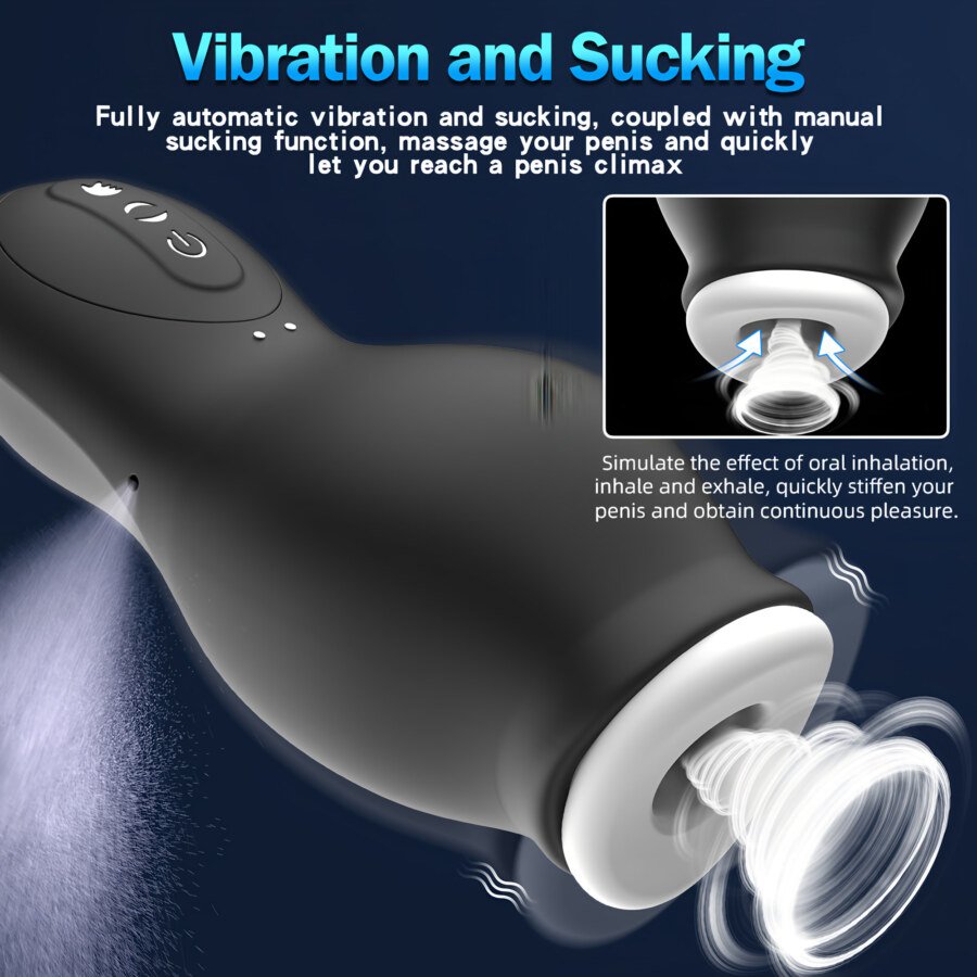 Automatic Male Masturbator Cup – 7 Suction and 7 Vibration Modes, IPX7 – view 7