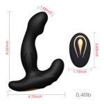 Remote Control Prostate Massager – 12 Vibration Modes, USB Rechargeable – view 3