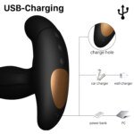 Remote Control Prostate Massager – 12 Vibration Modes, USB Rechargeable – view 5