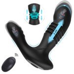 Thrusting Prostate Massager with Remote – 3 Thrust and 12 Vibration Modes – view 3