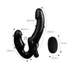Strapless Strap-On Vibrator with Remote – 24.5 cm – view 4