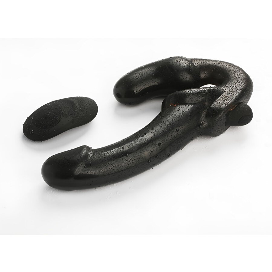 Strapless Strap-On Vibrator with Remote – 24.5 cm – view 6