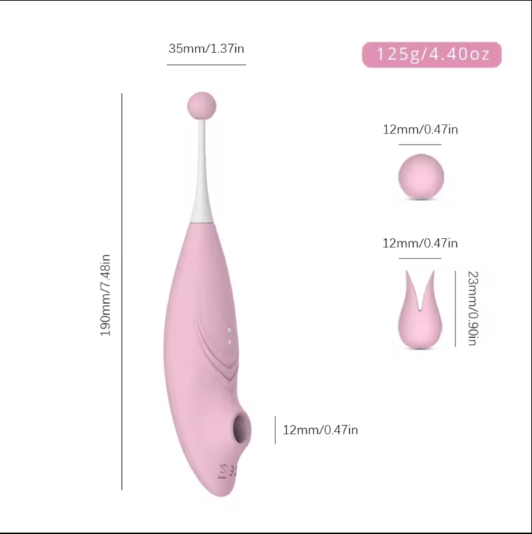 Original supplier image CH-3C90371 #1 Woodpecker 2-in-1 Suction & Pinpoint Vibrator – Interchangeable Tips – view 3