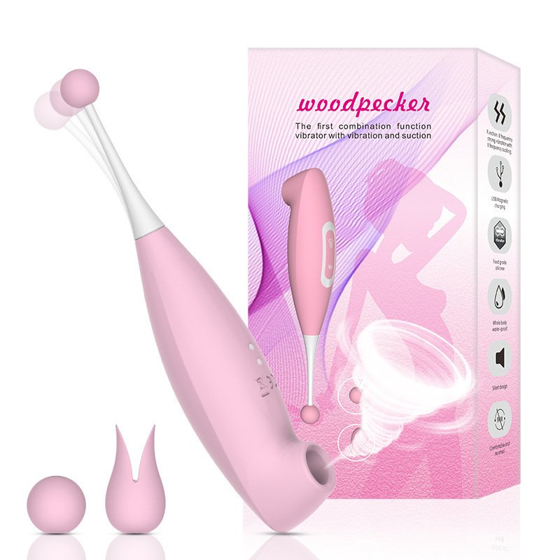 Original supplier image CH-3C90371 #6 Woodpecker 2-in-1 Suction & Pinpoint Vibrator – Interchangeable Tips – view 2