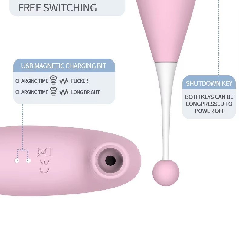 Original supplier image CH-3C90371 #9 Woodpecker 2-in-1 Suction & Pinpoint Vibrator – Interchangeable Tips – view 7
