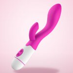 Classic Rabbit Vibrator – 20 cm, Battery Powered
