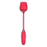 Rose Toy with Thrusting Bullet – 10 Sucking and 10 Vibration Modes, IPX7 – view 2