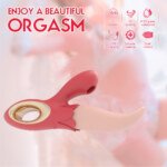 Tongue Rabbit Vibrator with Clitoral Suction – 10 Licking and 10 Sucking Modes, IPX5 – view 3