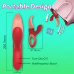 Tongue Rabbit Vibrator with Clitoral Suction – 10 Licking and 10 Sucking Modes, IPX5 – view 5