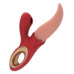 Tongue Rabbit Vibrator with Clitoral Suction – 10 Licking and 10 Sucking Modes, IPX5 – view 2