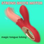 Tongue Rabbit Vibrator with Clitoral Suction – 10 Licking and 10 Sucking Modes, IPX5 – view 6