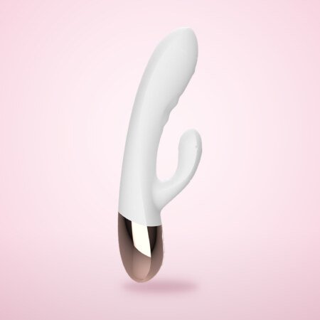 Heated Rabbit Vibrator – 12 Vibration Modes and 7 G-Spot Modes, USB Rechargeable