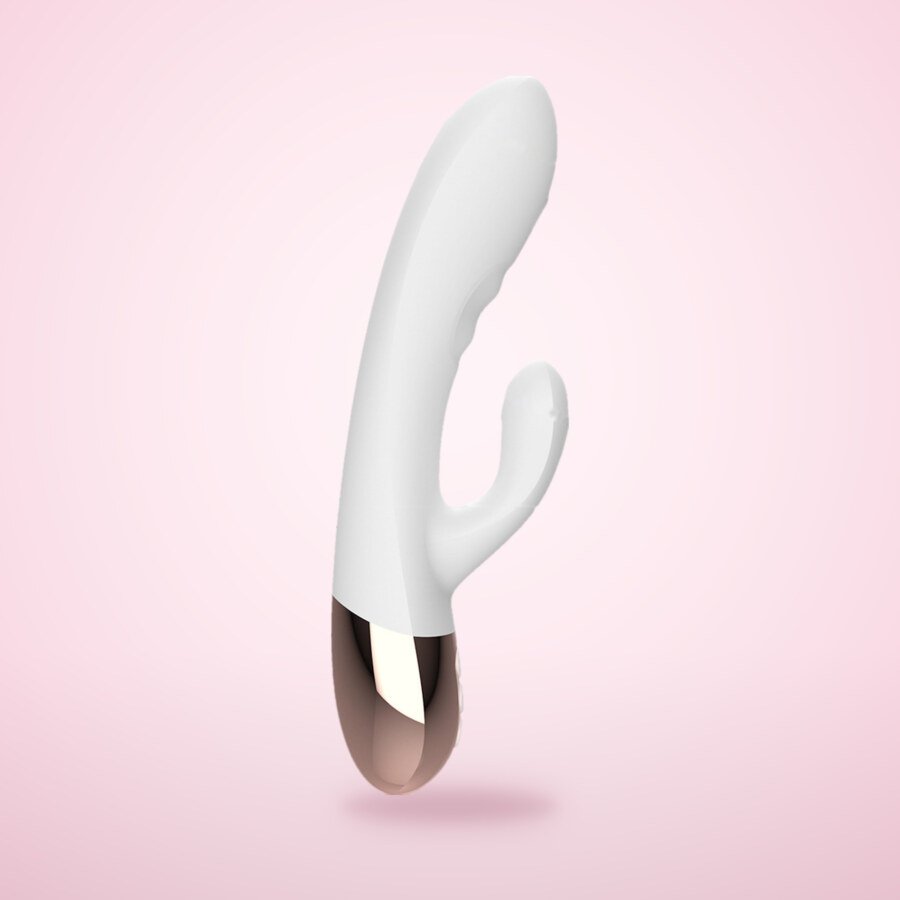 Heated Rabbit Vibrator – 12 Vibration Modes and 7 G-Spot Modes, USB Rechargeable