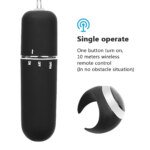 Vibrating Knickers with Ring Remote – Black Lace, 10 Modes – view 6