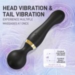 Dual-Ended Massage Wand – 8 Speeds, 20 Patterns – view 2