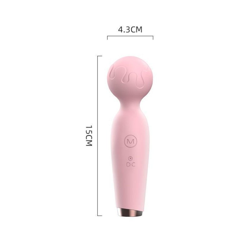 Mini Wand Massager – 15 cm Rechargeable Vibrator – view 3